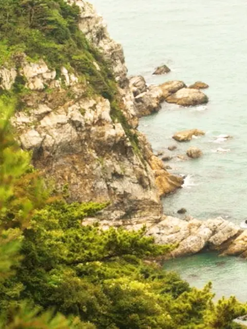 Rocky coastline of Taejongdae, Yeongdo