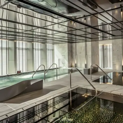 Four Seasons Seoul Review vitality pool and spa area