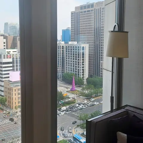 City view from Four Seasons Seoul Premier Room