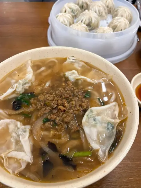 Signature kalguksu and mandu set at Myeongdong Kyoja