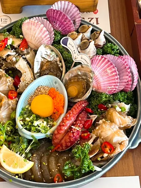 Mipojip Haeundae soy-marinated seafood feast