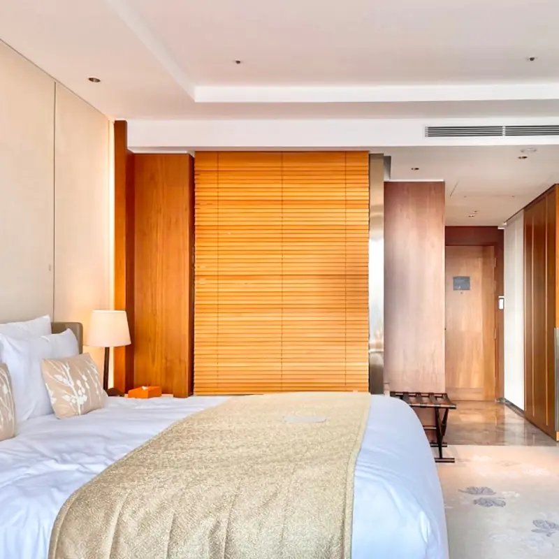 Interior layout of Executive Tower room in Lotte Hotel Seoul Review