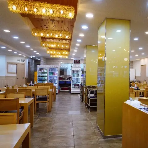 Interior dining hall of Gangnam Myeonok Insadong restaurant